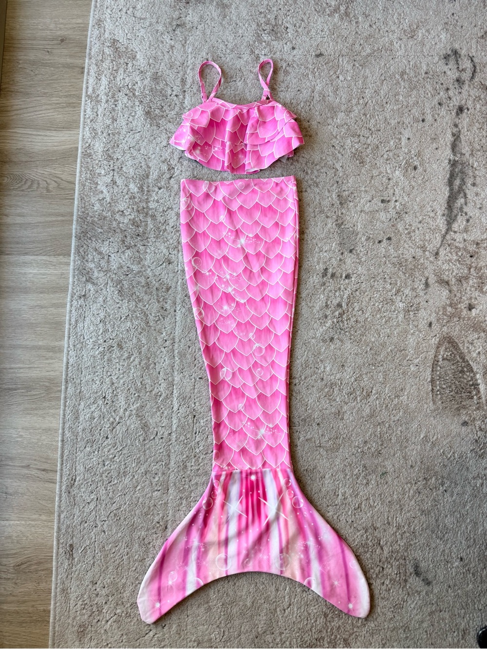Mermaid swimsuit for kids